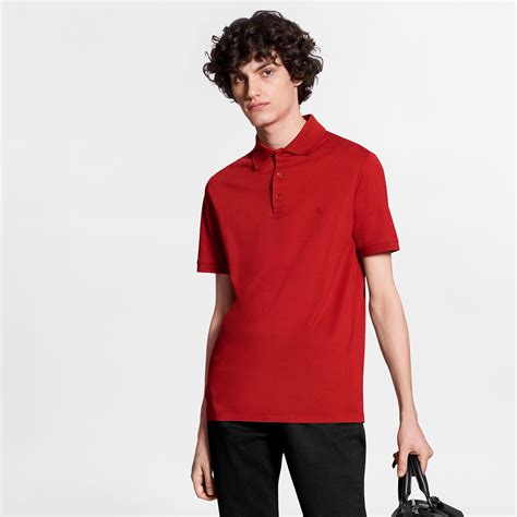 polo louis vuitton bianca|CLASSIC SHORT SLEEVE PIQUE POLO .